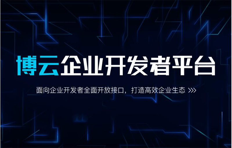 博实结博云开放平台发布，让连接更简单