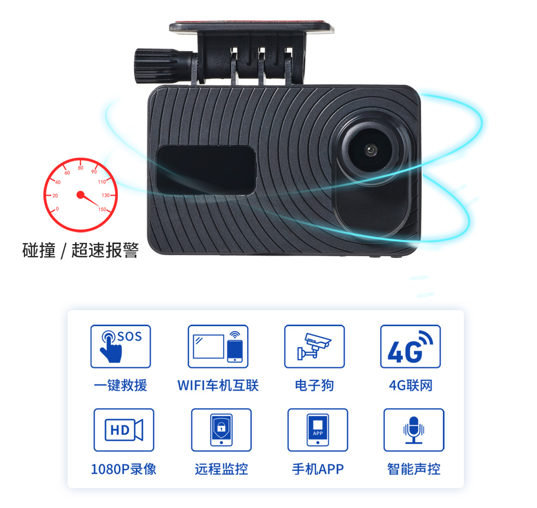 GPS定位+行车记录二合一型高性能行车记录仪